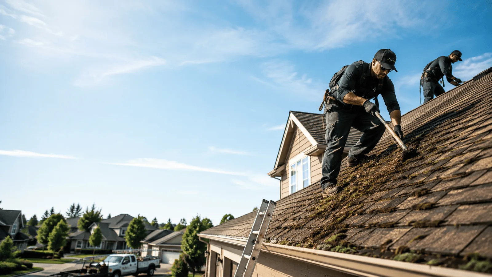 Roof Moss Removal in Ledyard, CT near me